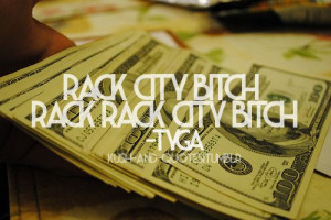 rackcity #money #kush #kushandquotes #tyga