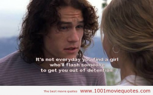 Love Quotes Movie Film Things Hate About You Couple