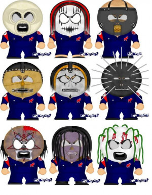 Slipknot South Park style Image