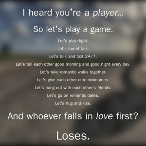 player # player quotes # love # fall in love # in love # high school ...