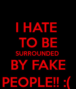 Am Allergic To Fake People Quotes