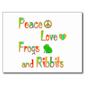 Frogs and Ribbits Post Cards