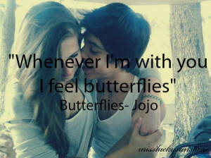 ... kiss, boy, butterflies, butterfly, couple, couple smiling, crush, cu
