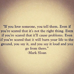 ... rather not know.... Love, love, love Grey's anatomy! And Mark Sloan