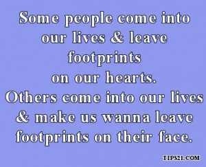Some People Come Into Our Lives - Pictures With Quotes