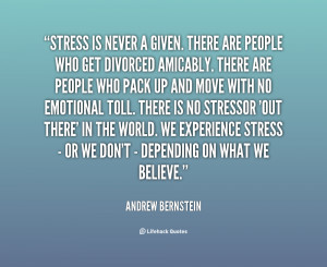 stressed quotes