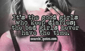 Good Girls Are Bad That