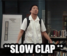 Senor Chang slow clap
