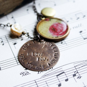 Ardently Mr Darcy quote Jane Austen by vintagechickdesigns on Etsy, $ ...