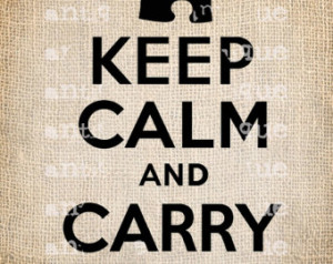 Keep Calm and Carry On Autism ASD P uzzle Quote Script Handwriting ...