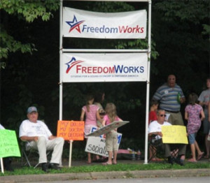 FreedomWorks, funded in part by the neocon Richard Mellon Scaife, is ...