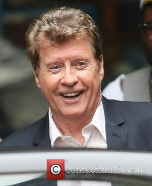 Michael Crawford leaves London Palladium after performing as the ...