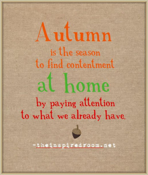 Re: Autumn/Fall Quotes