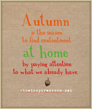 Re: Autumn/Fall Quotes