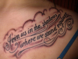 Back > Gallery For > Thug Tattoo Quotes