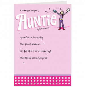 Birthday Wishes Quotes Cute Auntie For My Aunt Card Hallmark Uk Cards ...