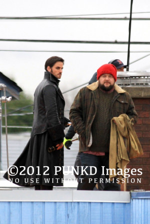 Captain Hook and Smee and Bae cloak?????