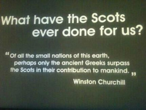 ... boast about it but that Winston Churchill was a pretty smart bloke