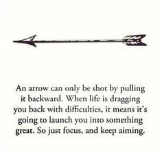 Especially good quote for an #archery lover like me! :) More