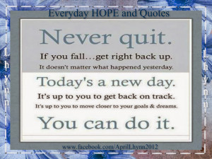 ... up trying quotes never give up by irvinggfm i give up trying quotes