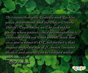 In conjunction with Roseville and Rocklin police