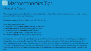 Macroeconomics Tips