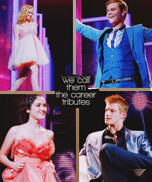 glimmer, marvel, clove, cato. we call them the careers