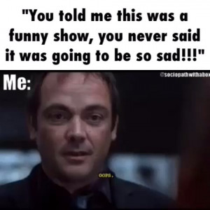 Sad Supernatural Quotes Hades-has-a-demon-daughter: