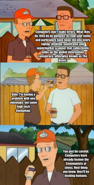 Dale Gribble Weighs In On Government Spying