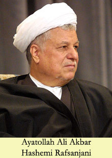 Late last week, former Iranian President Ali Akbar Hashemi Rafsanjani ...