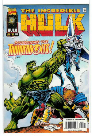 Incredible Hulk #449 1st Appearance of the Thunderbolts NM $12.00 $8 ...