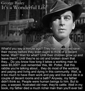 It's a Wonderful Life Quotes | It's A Wonderful Life. BAM. | the movie ...