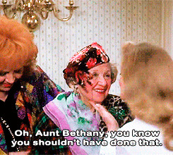 ellen oh aunt bethany you shouldn t have done that aunt bethany oh ...