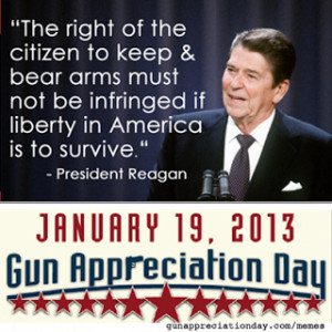 Gun Appreciation Day’ - Jan 19, 2013