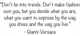 Gianni Versace Quote