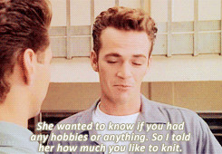 have my foot. Dylan McKay: Two feet. Brandon Walsh: Two feet. Dylan ...