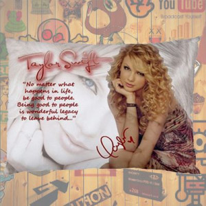 NEW HOT!!! Taylor Swift Hot Country Singer Quotes Pillow Case 30