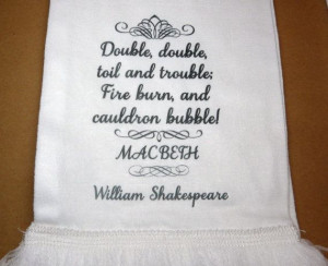 Macbeth The Witches' Spell Double Double Toil & by missbohemia, £14 ...