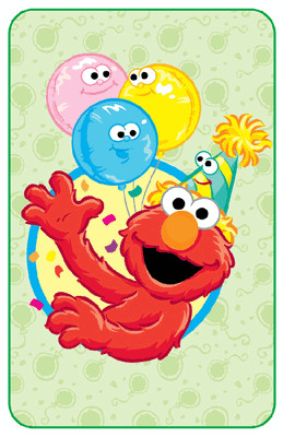 Elmo says Happy Birthday Birthday Printable Cards