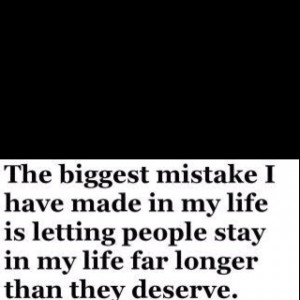 Biggest Mistake