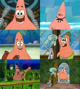Funny faces of Patrick - SpongeBoB Square Pants Picture