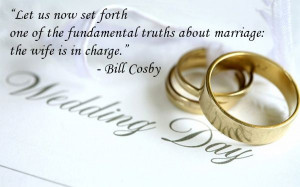 Bill Cosby's quotes on marriage are always the funniest quotes. This ...