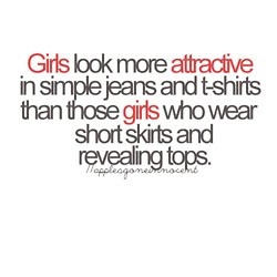 Girls look more attractive