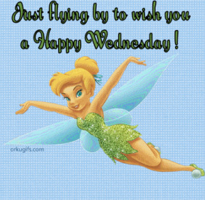 Just flying by to wish you a Happy Wednesday!