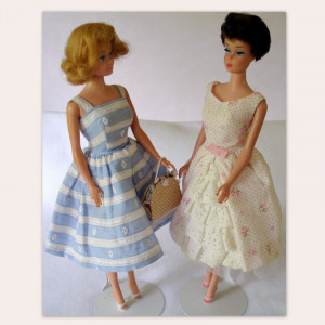 my Midge and Barbie {very old best-friends}