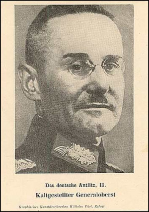 648 / Q.28, The General Halder Postcard Drucksache