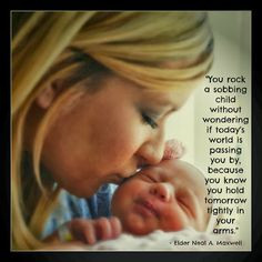 quote to remember on those sleepless nights with newborn babies, sick ...