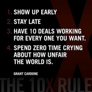 ... succeed in sales: 4 tips from Grant Cardone to 10X your sales career