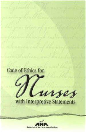 Code Of Ethics For Nurses With Interpretive Statements (American ...