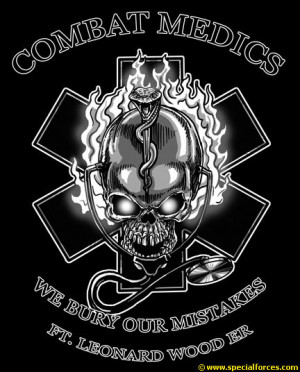 Combat Medics - We Bury Our Mistakes on Mens Short Sleeve T-Shirt